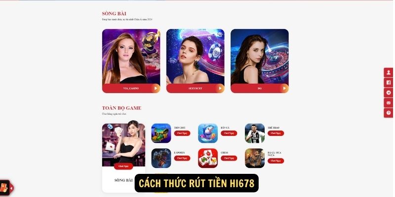 Rút Tiền hi678 - Hướng dẫn rút tiền nhanh chóng và an toàn 6 Cách thức rút tiền hi678