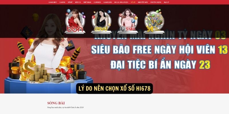 Xổ Số hi678: Một Trải Nghiệm Mới Mẻ và Thú Vị 5 Lý Do Nên Chọn Xổ Số hi678