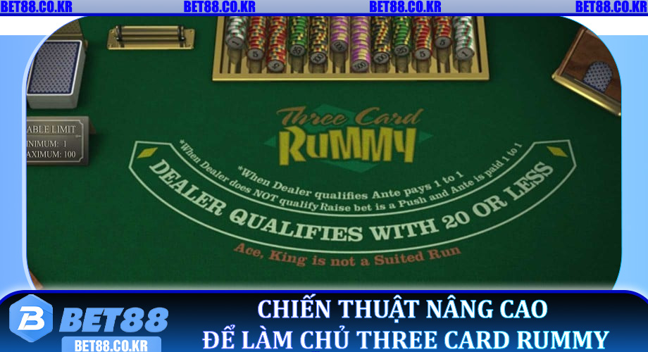 Chiến thuật nâng cao để làm chủ Three Card Rummy